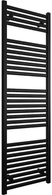 Obrázok produktu pre CERANO – Kúpeľňový radiátor Donovan – bočné pripojenie – 477 W – matná čierna – 1600 × 500 mm