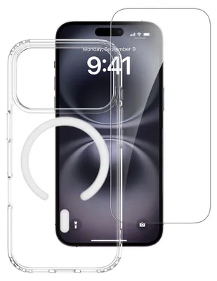 Productafbeelding van 360 Premium Beveiligingssset Voor Apple Iphone 18 Pro / 17 Pro Mag