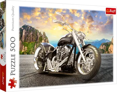 Produktbild von Trefl Puzzle Motorrad 500 Teile