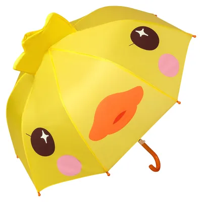 Produktbild von Kinderregenschirm mit Hühnerdesign für Kinder bis 8 Jahre