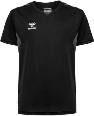 Produktbild von Hummel Authentic Pl Kurzarm-t-shirt Schwarz 8 Years Junge Schwarz 8 Years