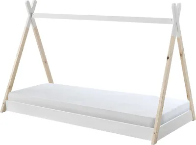 Produktbild von Dream Tree Tipi Bett 90 x 200 cm Tito Weiß