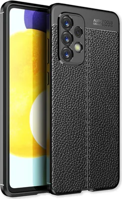 Obrázok produktu pre NALIA Leather Look Case for Samsung Galaxy A53, Soft Case Thin Mobile Phone Case Cover Protective Case Bumper Backcover