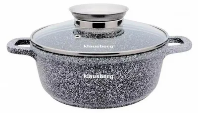 Produktbild von Marmor-Topf 16 cm 1,3 L KLAUSBERG KB-7519