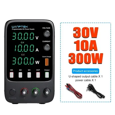 Produktbild von DC-Netzteil, einstellbare Spannung und Strom, digitale Anzeige, APS3010H