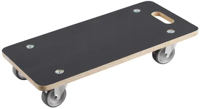 Produktbild von Metafranc Transportroller 590 x 290 mm 200 kg Tragkraft Siebdruckplatte