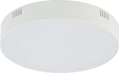 Produktbild von LED Deckenlampe rund D: 21 cm Weiß 4000 K neutralweißes Licht 3400 lm Modern Deckenleuchte