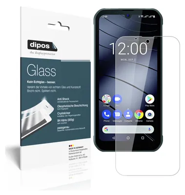 Produktbild von 2x Schutzfolie für Gigaset GX290 - Anti-Shock 9H Folie dipos Glass Kunststoffglas