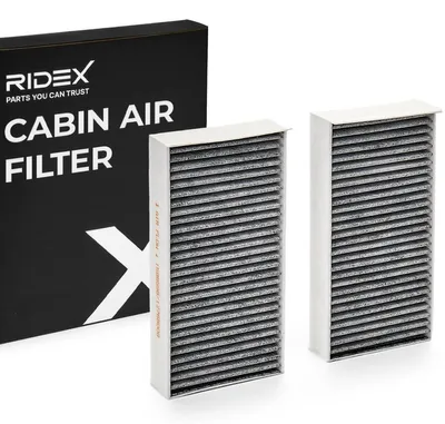 Produktbild von RIDEX 424I0431 Innenraumfilter Pollenfilter für BMW 1 Schrägheck (F40) Aktivkohle