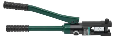 Produktbild von Hydraulische Kabelschuhpresse - Handbetriebene Crimpzange - 47 x 13 cm - 11 Matrizenpaare