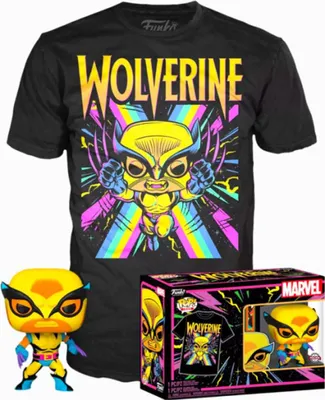 Immagine prodotto di Marvel Wolverine Black Light Pop Figure, giocattolo da collezione