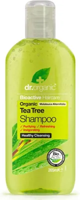 Productafbeelding van Dr Organic Tea Tree Shampoo (265 ml)