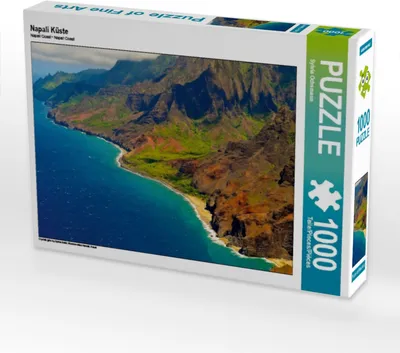 Produktbild von CALVENDO Puzzle Napali Küste 1000 Teile Puzzle quer | 1000 Teile Lege-Größe 64x48cm Foto-Puzzle für glückliche Stunden