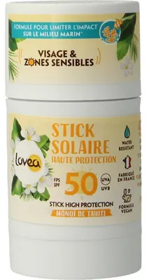 Produktbild von Lovea Face & Sensitive Areas Stick Spf50 (40 gr)
