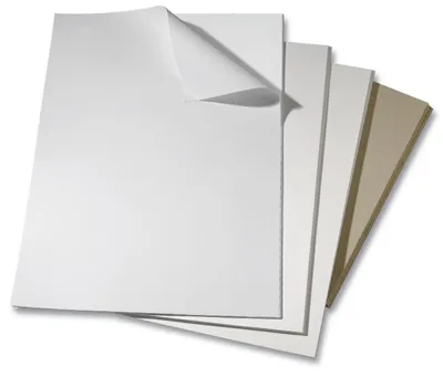 Image de Folia 8990 Bristolkarton - weiß, 50 x 65 cm, 924g/qm