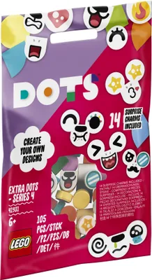 Zdjęcie produktu dla Zestaw dodatkowy LEGO® DOTS z twarzami zwierząt (41931)