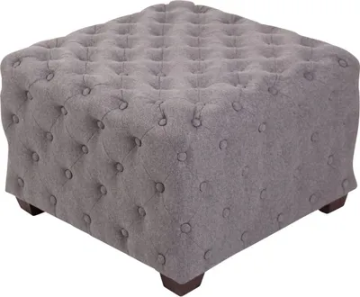 Produktbild von Sitzhocker Nimes Stoff grau