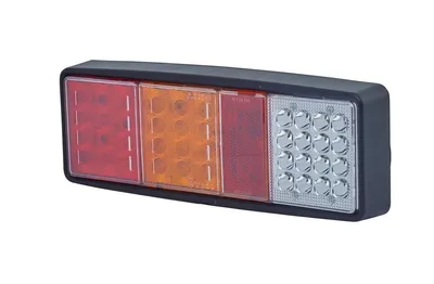 Zdjęcie produktu dla Prawe światło tylne 24 V LED HELLA uniwersalne do różnych pojazdów.