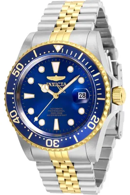 Obrázok produktu pre Invicta Pro Diver 30093 Pánske Hodinky - Automatické Hnutie - Nerezová Oceľ s Modrým Ciferníkom - 42 mm