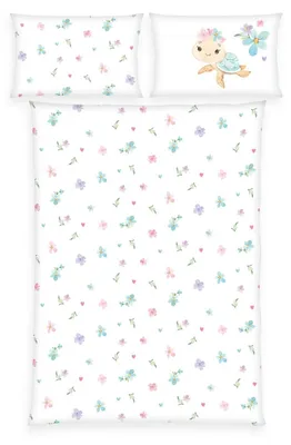 Produktbild von Little Turtle Flanell-Bettwäsche