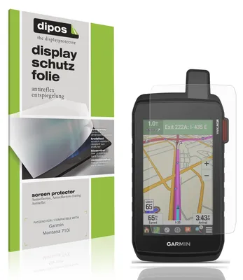 Image de 2x Film de protection d'écran pour Garmin Montana 710i protecteur antireflet dipos