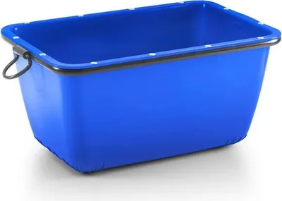 Produktbild von JOPA Mörtelmulde, 200 l, blau - Fertigmörtelbehälter kranbar - 700 kg Tragkraft - HDPE-Kunststoff