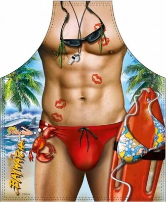Produktbild von Grill u. Küchenschürze - Baywatch