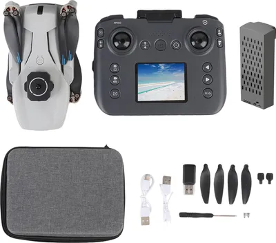 Produktbild von Faltbare Drohne mit Kamera-Fernbedienung, WIFI, Anti-Shake, bürstenlos, Smart Return Home, RC-Quadcopter, Einzelbatterie-Edition