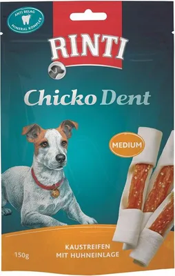 Produktbild von Rinti Chicko Dent Huhn Medium 9 x 150 g