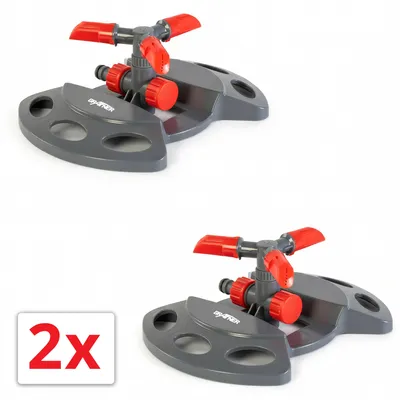 Produktbild von Grafner® 2er Set Rasensprenger Kreis- und Sektorenregner RS10823