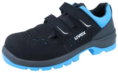 Immagine prodotto di scarpe di sicurezza uvex uvex 2 xenova® sandalo S1PL nero/blu dimensioni