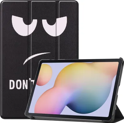 Produktbild von Samsung Galaxy Tab S7 / S8 Hülle - Tri-Fold Ständer Klapphülle - Don't Touch