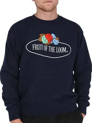 Produktbild von Sweatshirt mit Vintage-Logo ,Farbe: deep navy ,Größe: S