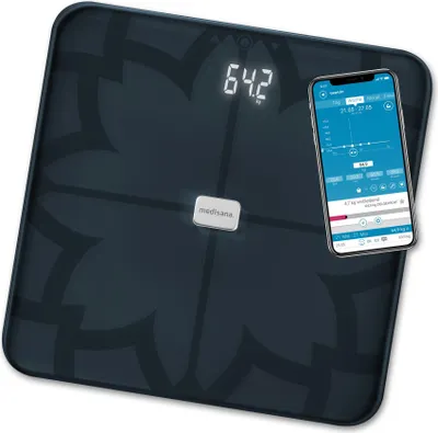 Obrázok produktu pre medisana BS 450 connect s aplikáciou - Osobná váha na analýzu tela do 180 kg
