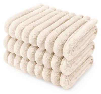 Immagine prodotto di Coperta per cani, coperta per gatti, lavabile, flanella, beige, piccola, 45 x 75 cm