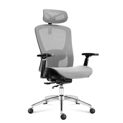 Zdjęcie produktu dla Fotel Obrotowy Mark Adler Expert 5.3 Grey Mesh