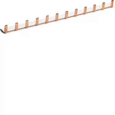 Immagine prodotto di Barra di fase Hager 1p 10qmm 12mod pin KB163A (KB163A)