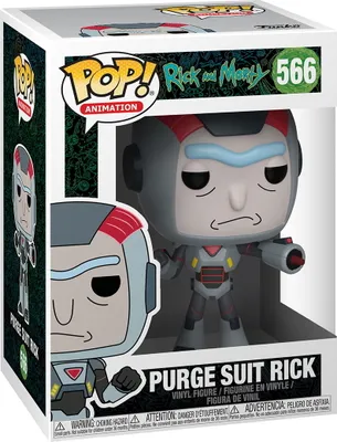 Produktbild von Rick & Morty - Purge Suit Rick 566 - Funko Pop! - Vinyl Figur