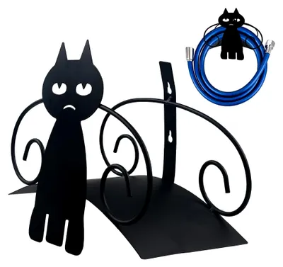 Produktbild von Wandmontierter Schlauchhalter für Gartenschläuche, Metall, für 38m 5-8" Schlauch