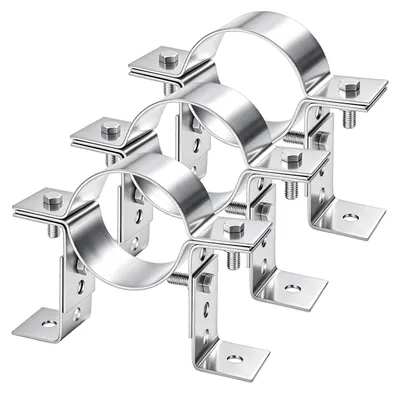 Productafbeelding van Set van 3 Zware Buishangers voor Wandmontage