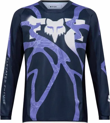 Produktbild von FOX 180 Diffuse Special Edition Jugend Motocross Jersey, blau/lila, YS