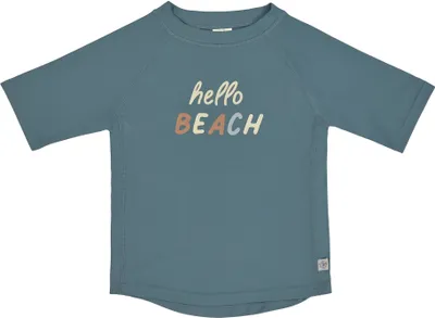 Produktbild von Lässig Schwimmshirt Badeshirt Kurzarm  Splash & Fun Hello Beach blue, 07-12 Monate Gr. 74/80