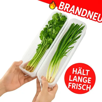 Produktbild von Frischhaltebox klein transparent luftdicht Aufbewahrungsbox Kühlschrank Küche