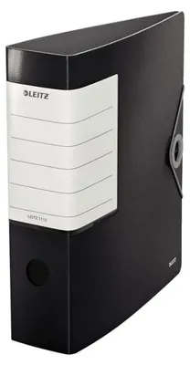 Obrázek produktu pro Esselte Leitz Qualitäts-Ordner - A4 - Hartschaumstoff - Schwarz - 500 Blätter - 80 g/m² - 82 mm