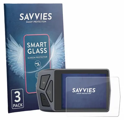 Produktbild von 3x Savvies Schutzglas Folie für Chaozhu B02N-U 9H Panzer Schutzfolie Glas Displayschutz klar transparent