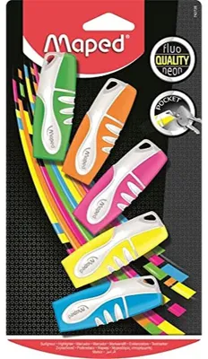 Image de MAPED Surligneurs de couleur, lot de 6