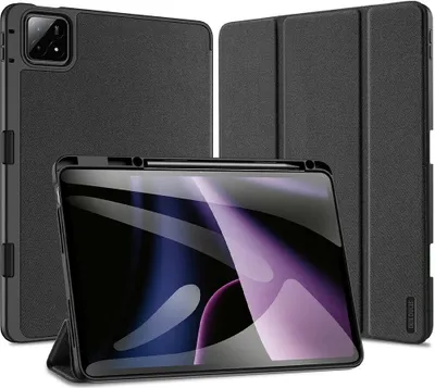 Obrázok produktu pre Flipový kryt s držiakom na pero Kryt na tablet kompatibilný s Xiaomi Pad Pro 12,1" Black