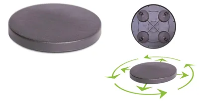 Image de Plateau pour pots 29,2 cm anthracite