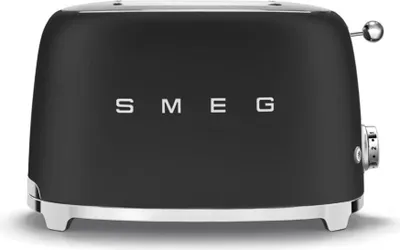 Produktbild von Smeg 50er Jahre Stil Toaster TSF01BLMEU Schwarz