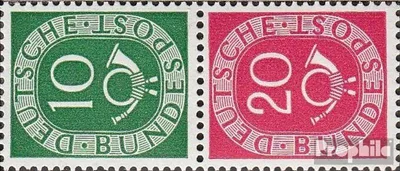 Produktbild von Briefmarken BRD (BR.Deutschland) 1951 Mi S11 postfrisch